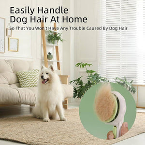 Cat and Dog Grooming Brush for Easy Hair Removal